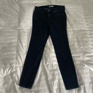 LC Lauren Conrad dark denim super skinny jeans size 6